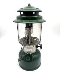 Vintage Coleman Double Mantle Gas Lantern Model 220F w ...