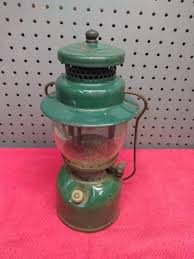 Vintage Coleman 2420 Liquid Fuel Camping Lantern Green for sale online | eBay