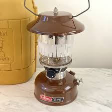 Vintage Coleman 275 9 '79 Brown Lantern w/ Picket Fence ...