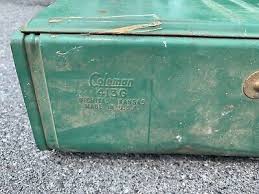 Vintage Coleman 2 Burner Camp Stove 413G499 Original Box ...