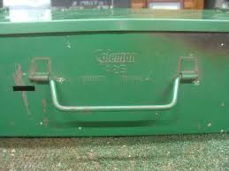 VINTAGE 1950's COLEMAN 2 BURNER CAMP STOVE model 425 ...