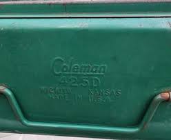 Vintage For Parts Only Coleman 425D 2 Burner Camp Stove Fuel Tank for Sale in Alhambra, CA - OfferUp