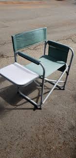 Folding Chair With Pockets And attached Side Table for Sale ...