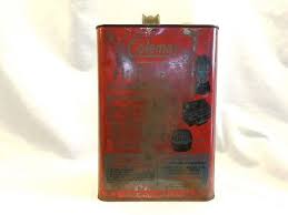 Vintage Coleman Fuel Can with Lid Camping Oil Retro Advertising | eBay