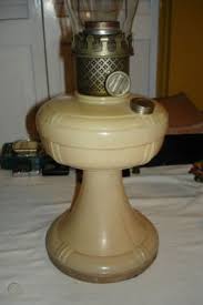 Antique Oil Lamp Coleman Kero-lite Lantern w/ Chimney | #195898074