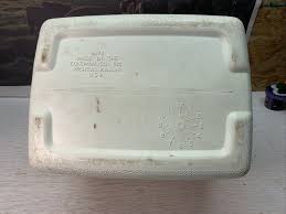 Vintage Coleman 5272 Personal Lil Oscar Orange Lid Cooler ...