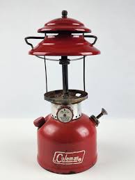 Vintage Coleman Model 200a red Lantern Dated 7/71 Missing ...