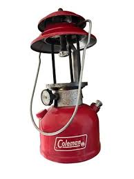 Vintage Coleman Lantern 200A58 Red No Glass Great ...