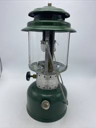 COLEMAN MODEL 220F 228F 1966 GREEN DOUBLE MANTEL LANTERN ...
