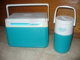COLEMAN 10 COOLER Ice Chest & POLYLITE COMBO TEAL ...
