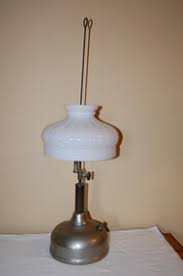Antique Coleman Quick Lite Gas Lamp