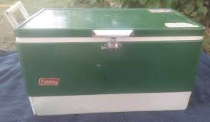 Vintage Green Metal Coleman Cooler | eBay