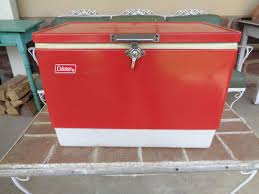 Vintage Original Coleman Cooler 1960's Hipster Retro Mid Century Camping Kitsch RED - Etsy Hong Kong