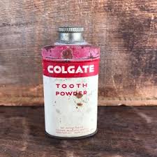 Vintage Colgate Tooth Powder Metal Tin - Etsy
