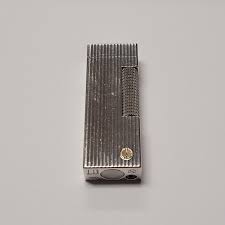 Alfred Dunhill Rollagas Silver Plated & Columns Design ...