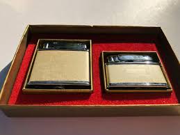 MIB Continental "His & Her" Lighter Set Mint Never Fired ...