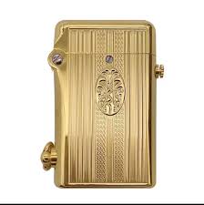 New VINTAGE THORENS Style DOUBLE CLAW AUTOMATIC LIGHTER GOLD ...