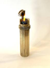 Vintage Hermes “Lipstick” Lighter Working | Chairish