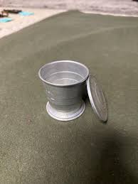 Vintage C.1910's Silver Plate Collapsible Shot Glass or Cup ...