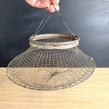 Collapsible metal mesh basket - fruit, garden, steamer ...