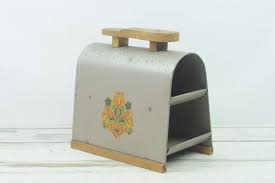 Rare . Vintage Antique Wood Shoe Shine Box Tote Stand - Etsy