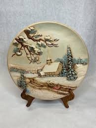 Vintage Byron Molds Winter Church & Sleigh 1980 - Etsy Australia