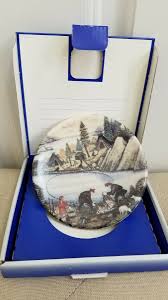 Vintage Arabia Finland Wall Plate Lapps keeping Sheep In Original Box Mint #43 | eBay Australia