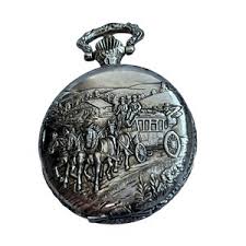 Vintage Japona Pocket Watch Antimagnetic , Horses - Etsy