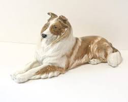 Royal Copenhagen Porcelain Collie, Collie Lovers Gift ...