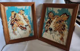 Vintage Dog Paint by Number | eBay
