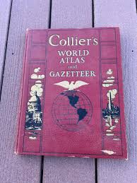 1937 Colliers World Atlas - Etsy