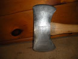 Vintage TRUE TEMPER VULCAN Kelly Works Double Bit Axe ...