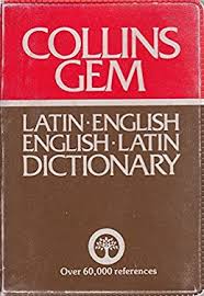 Collins Gem Latin Dictionary used book by D.A. Kidd ...