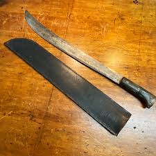 WW2 Era Forest Service Machete & Sheath | Collins Legitimus ...