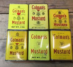 Lot Of 6 Vintage Colman's Mustard Tins, 2 Oz., 1-1/2 Oz. | eBay