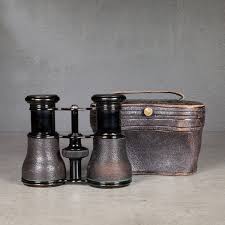 19th c. Leather LeMaire Fabt Paris Binoculars and Case | S16 ...