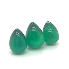 Drop Emerald (3 pc 57.83 ct) – Real Gems Inc.