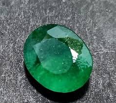 6.5 Ct Untreated NATURAL Colombian Emerald Oval Cut Certified Loose GEMSTONE | eBay