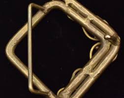 Handmade Floral Vine Hippie Art Solid Brass 1970s Vintage ...