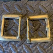 Job Lot Old LargeBrass Buckles vintage antique equestrian ...