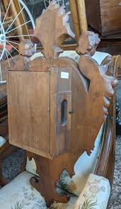 Art Nouveau Wall Clock, Hand Carved, Second Half of 19th ...