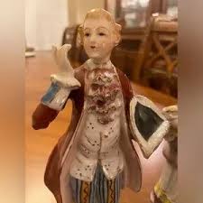 Fern of Japan | Art | Vintage Set Of Hand Painted Fern Of Japan Porcelain Figurines | Poshmark