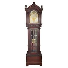 Tall Case Honduras Mahogany 9-Tube Grandfather Clock Colonial Manufacturing Co. For Sale at 1stDibs | colonial manufacturing company zeeland michigan catalog, colonial grandfather clock, colonial of zeeland grandfather clock