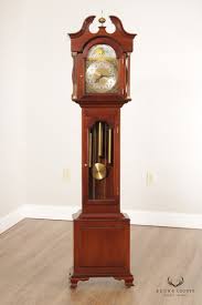 Colonial of Zeeland Mahogany Grandfather Case Clock | eBay