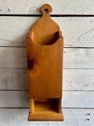 Farmhouse Wood Mail Holder Handmade Painted Hangs on Wall or ...