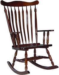 John Thomas Living Room Colonial Rocker in Cherry R06-120B ...