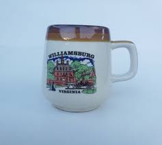 Vintage Williamsburg Virginia Souvenir Coffee Mug Tea Cup | eBay