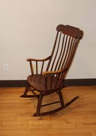 Lot - Spindle Back Wooden Antique Rocker