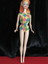 Vintage Barbie Doll Color Magic Orange Swimsuit Retro Figure ...