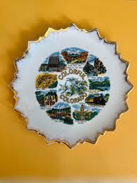 1960s Florida Ornamental Souvenir Plate | Vintanthro Modern & Vintage